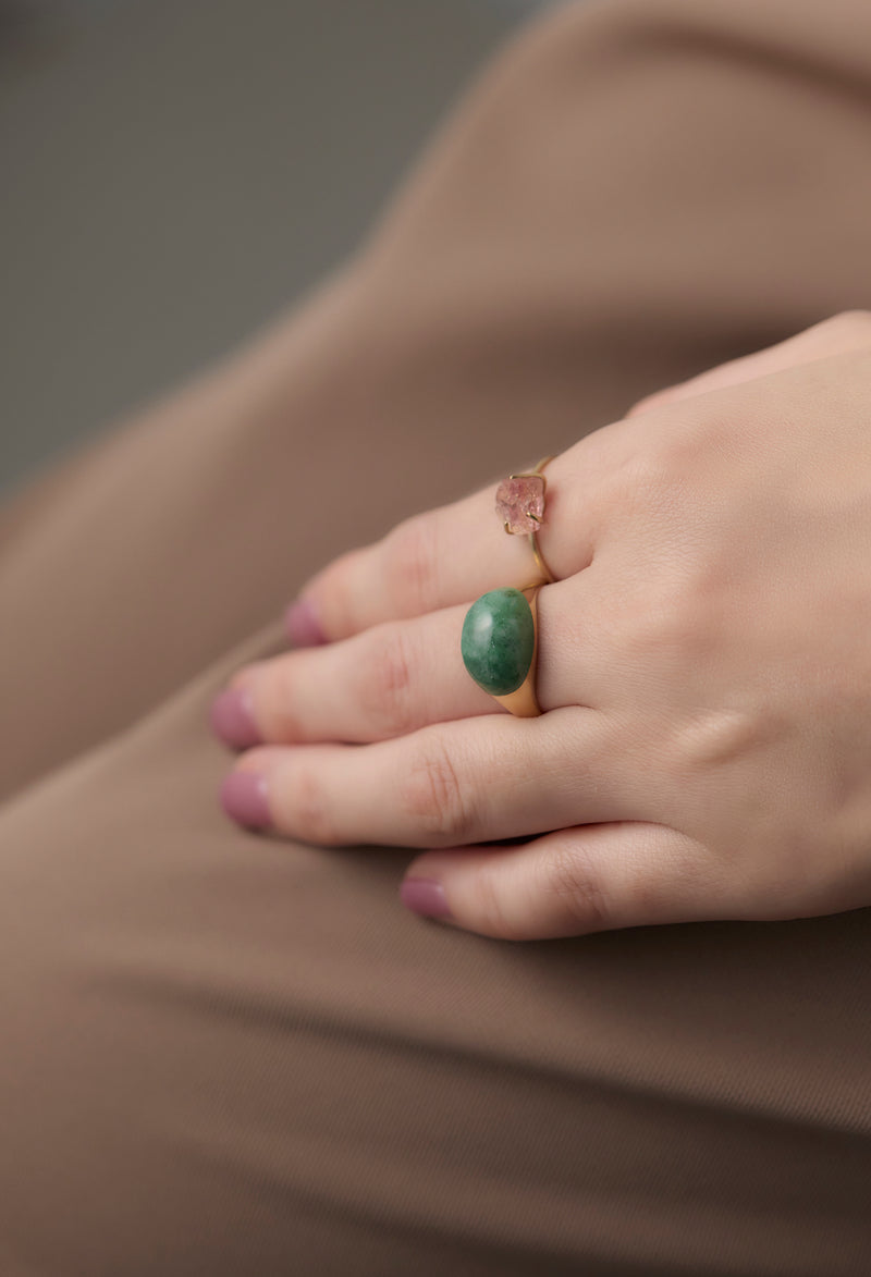 [一点もの] Imperial Topaz Gem Ring