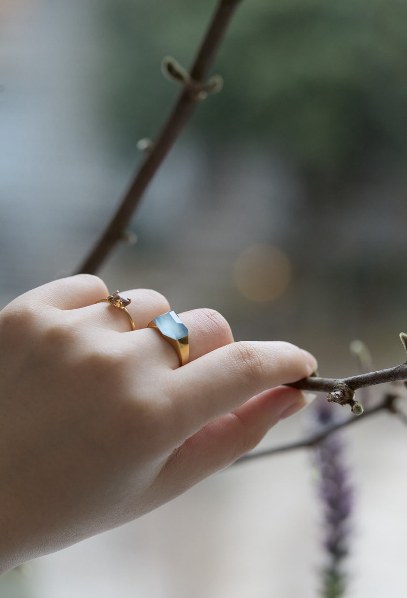 Zircon Gem Ring