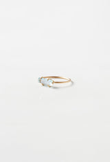 Aquamarine Gem Ring