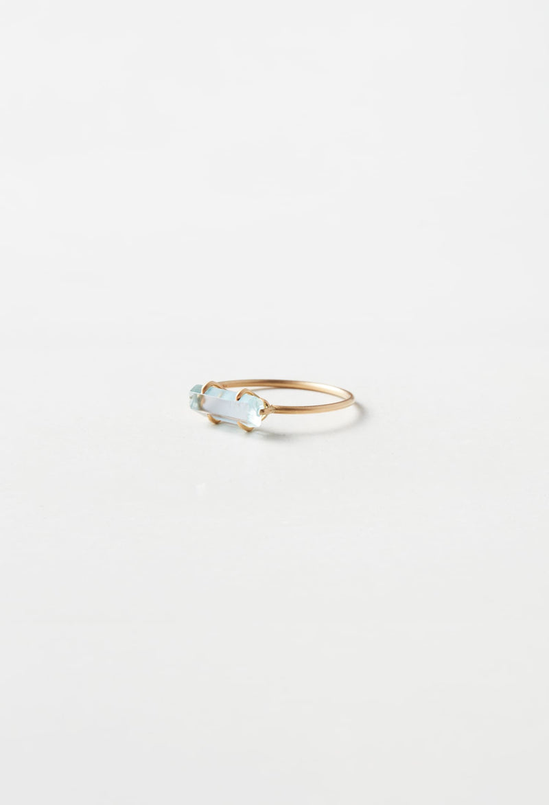 Aquamarine Gem Ring