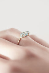 Aquamarine Gem Ring