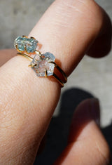 Aquamarine Gem Ring