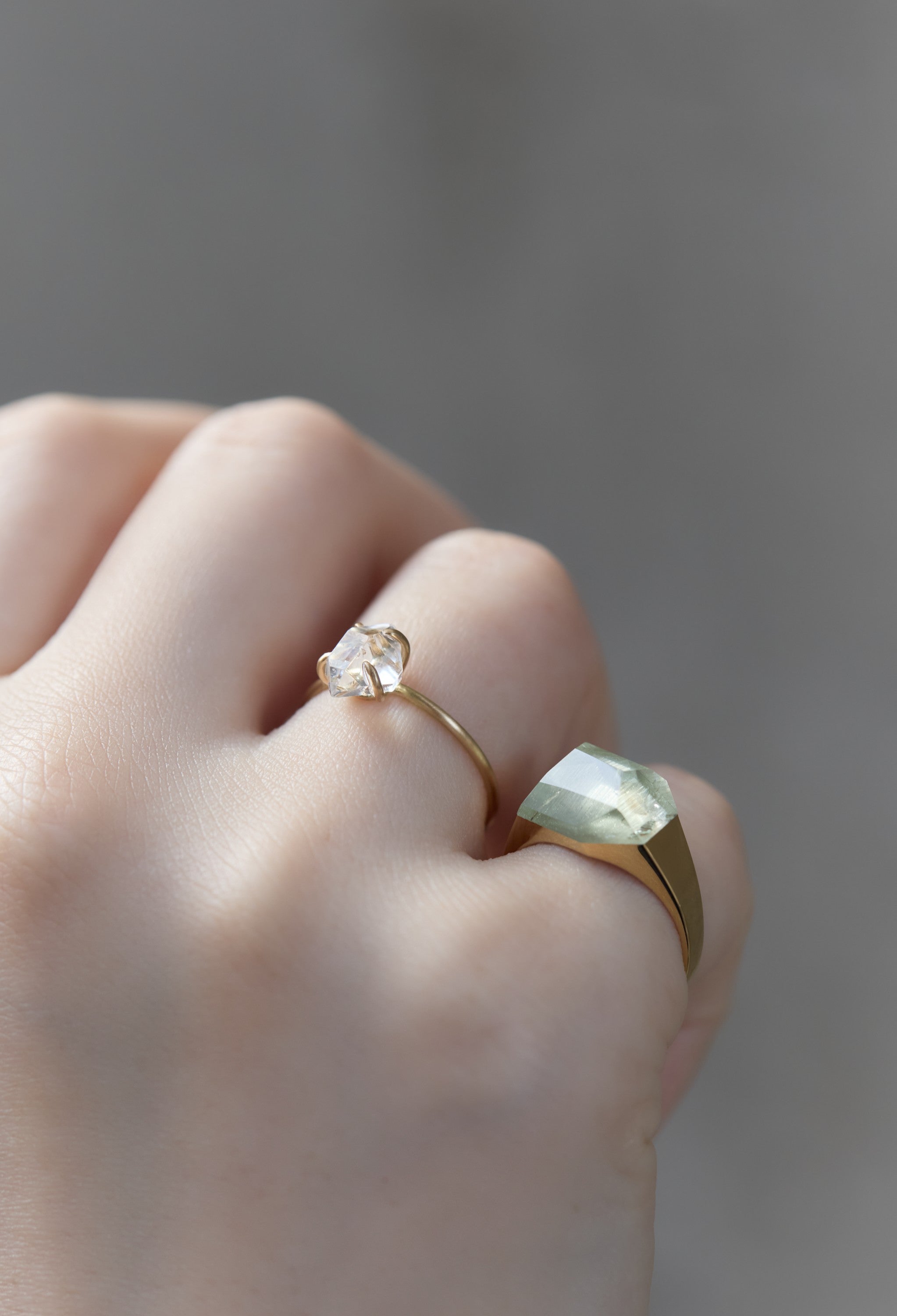 Diamond Quartz Ring – bororo