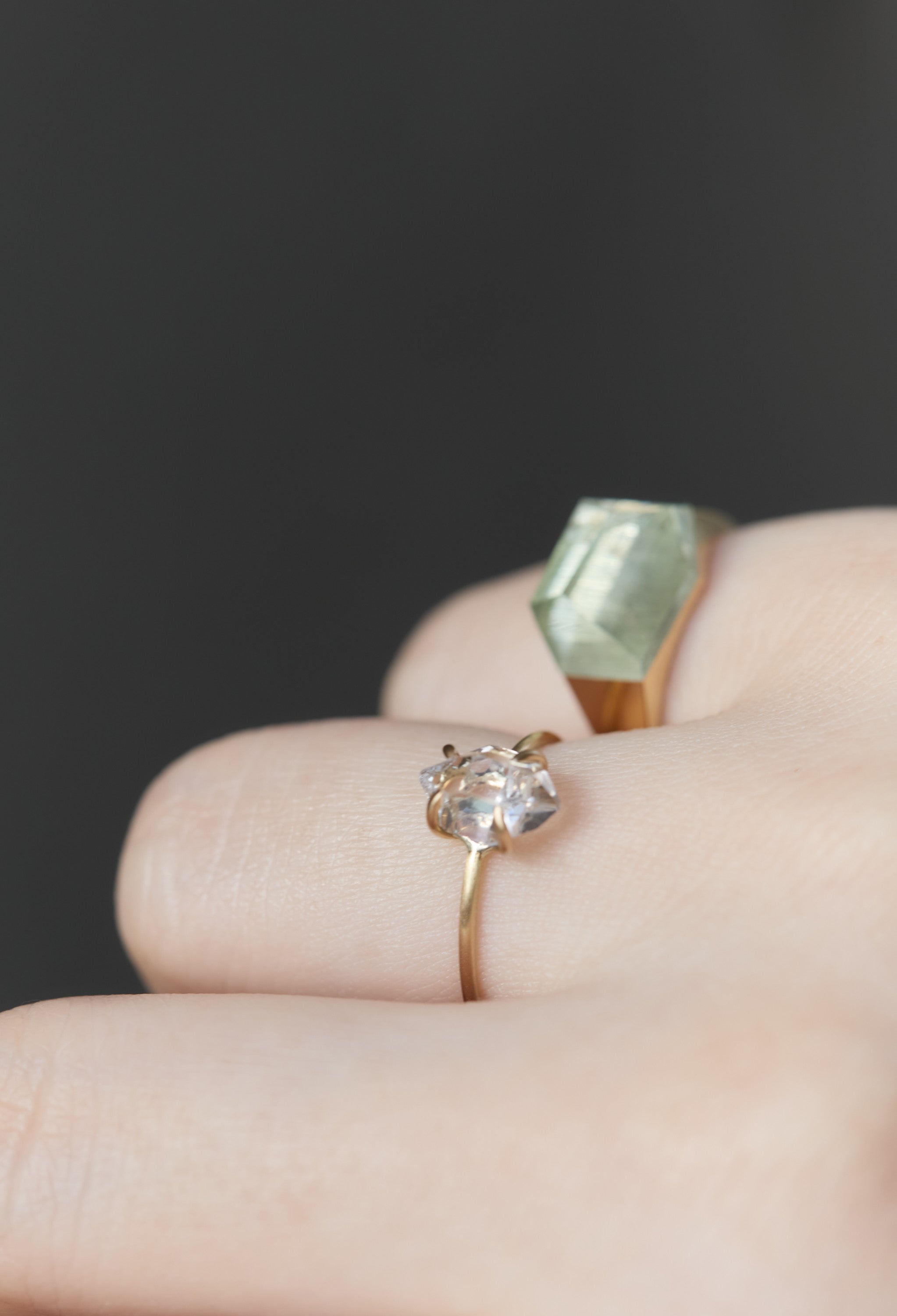 Diamond Quartz Ring – bororo