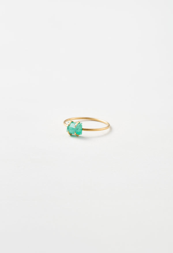 [一点もの] Emerald Gem Ring