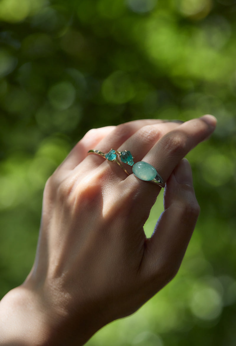 Apatite Gem Ring