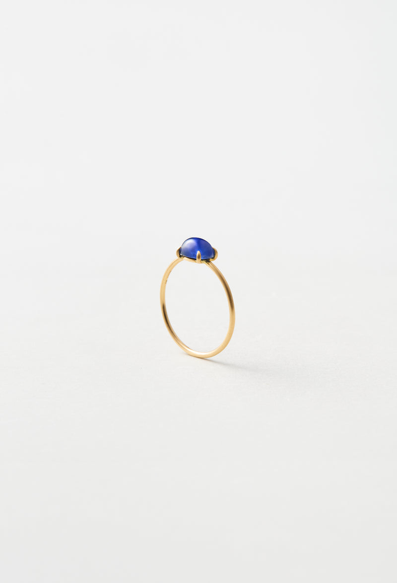 [一点もの] Sapphire Cabochon Gem Ring