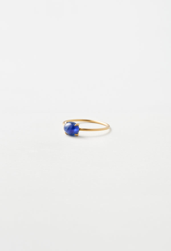 [一点もの] Sapphire Cabochon Gem Ring