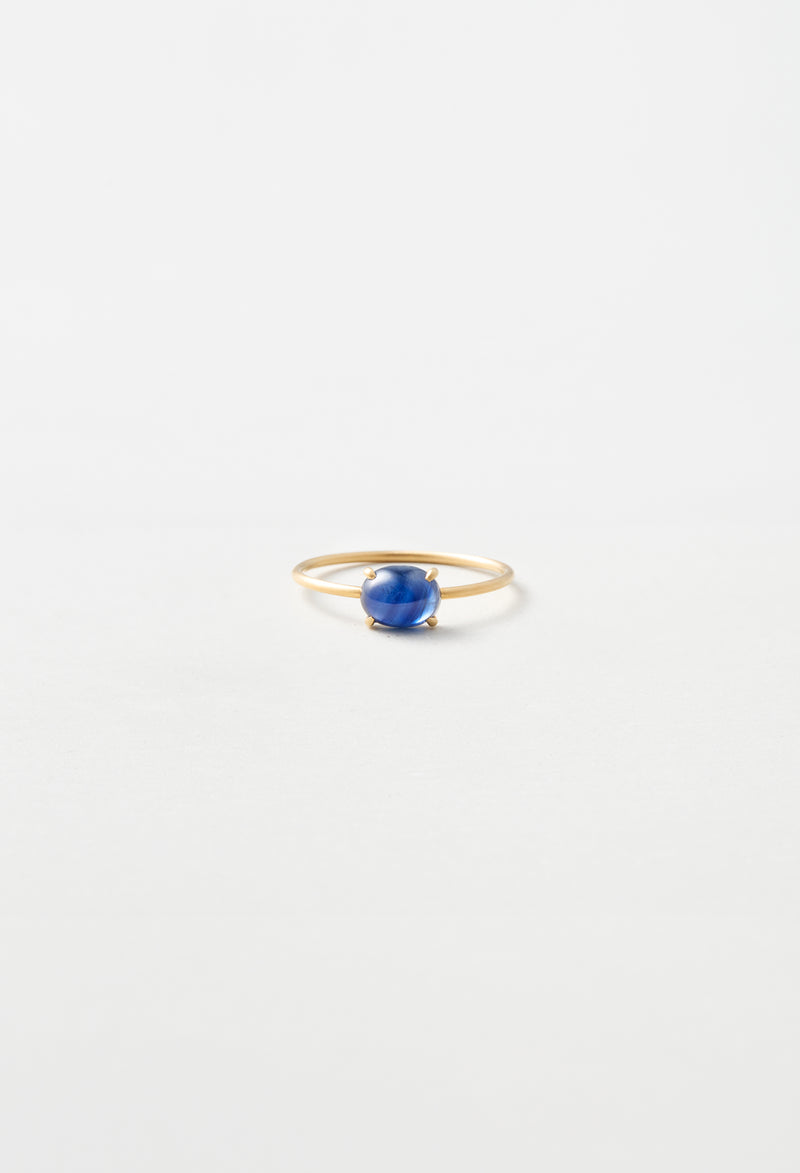 [一点もの] Sapphire Cabochon Gem Ring