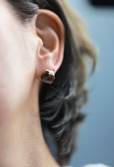 Smoky Quartz Rock Pierce / Crystal