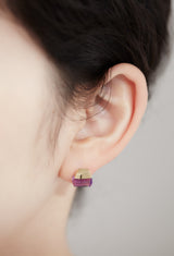 Amethyst Rock Pierce / Crystal