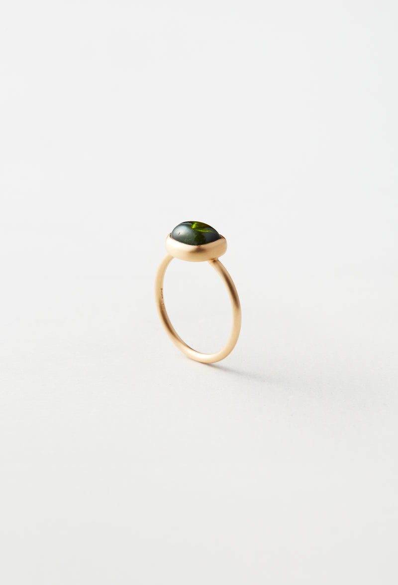 [一点もの] Green Tourmaline Gem Ring