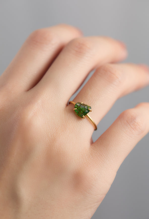 Tsavolite Gem Ring