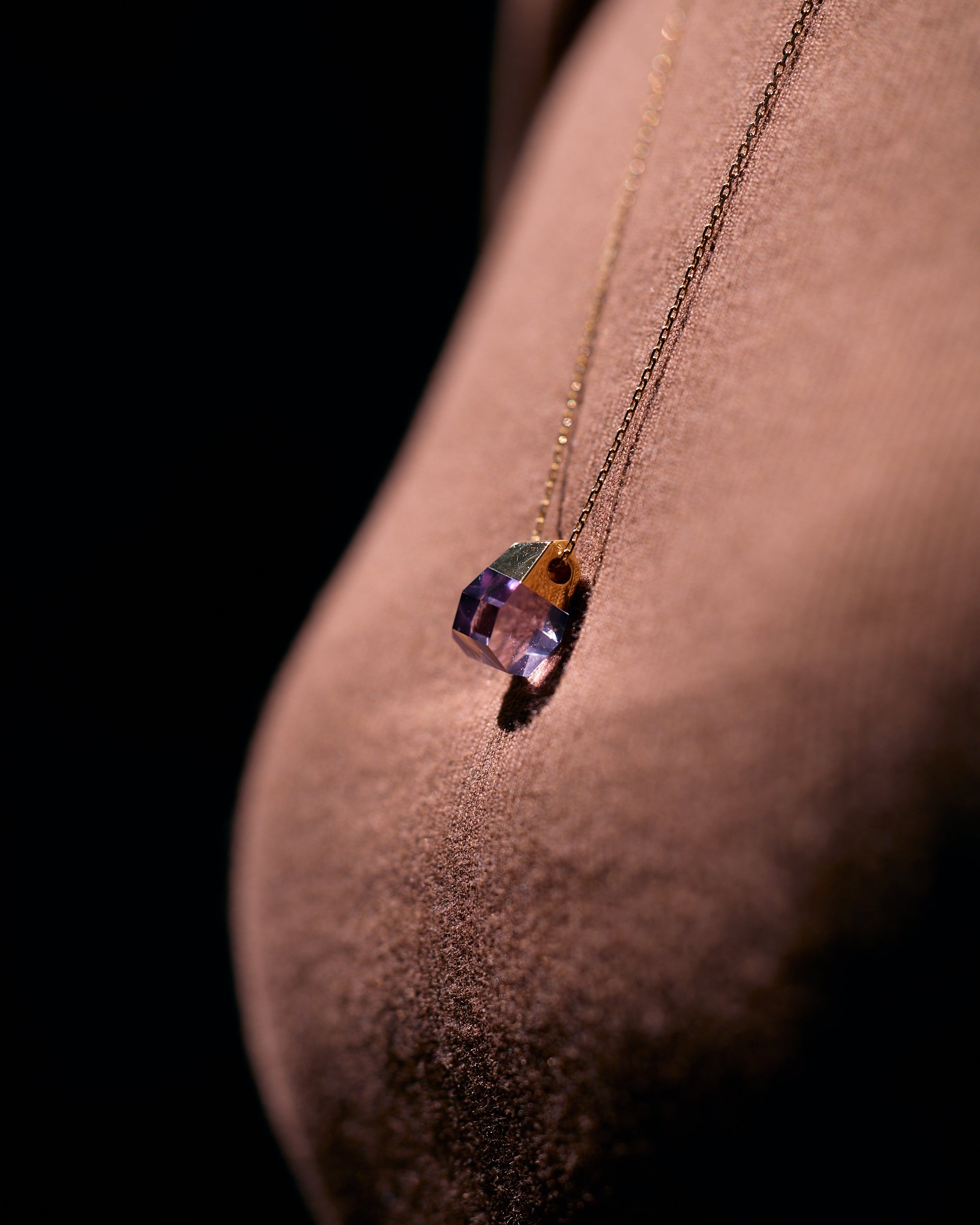 Amethyst Necklace / M