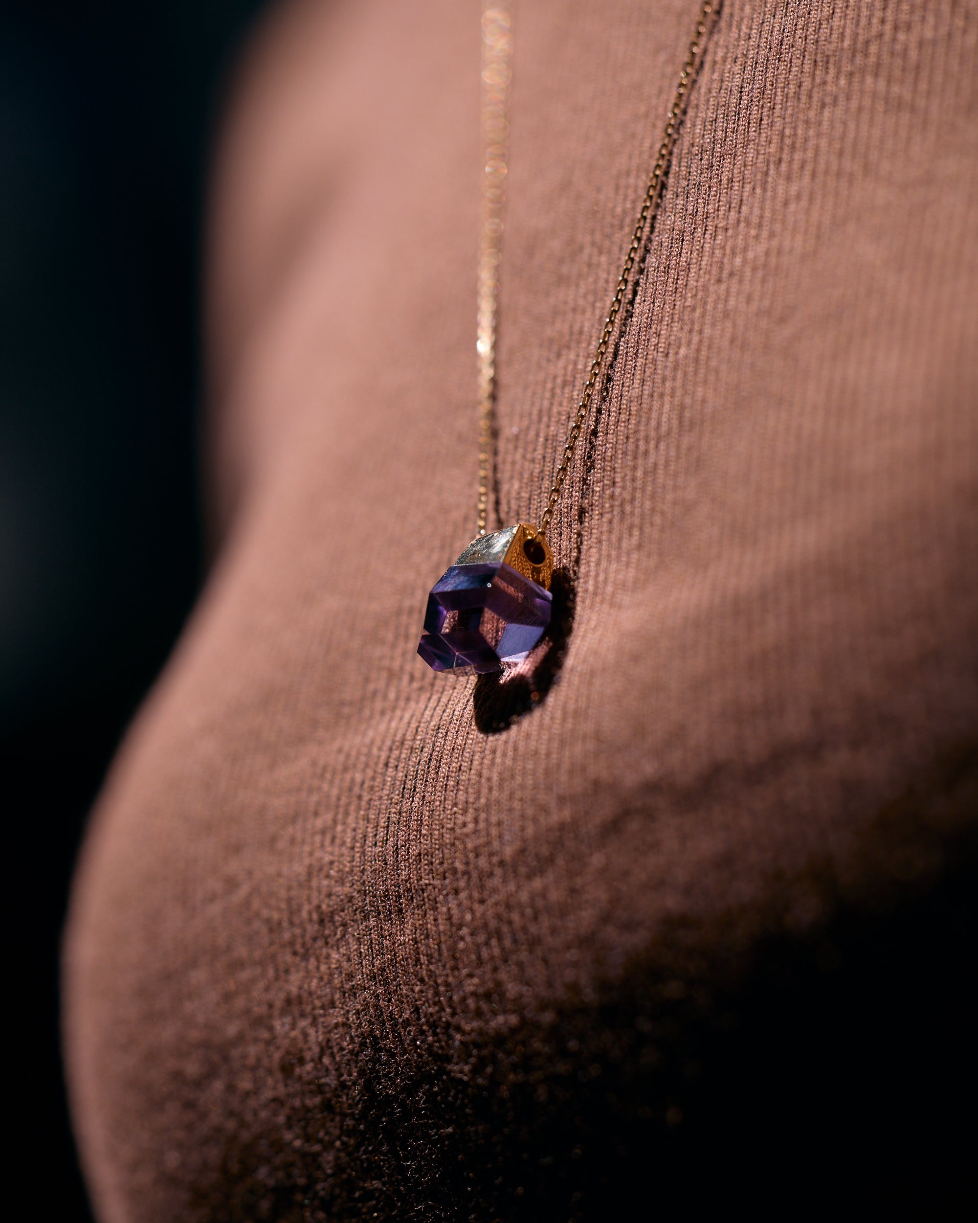 Amethyst Necklace / M