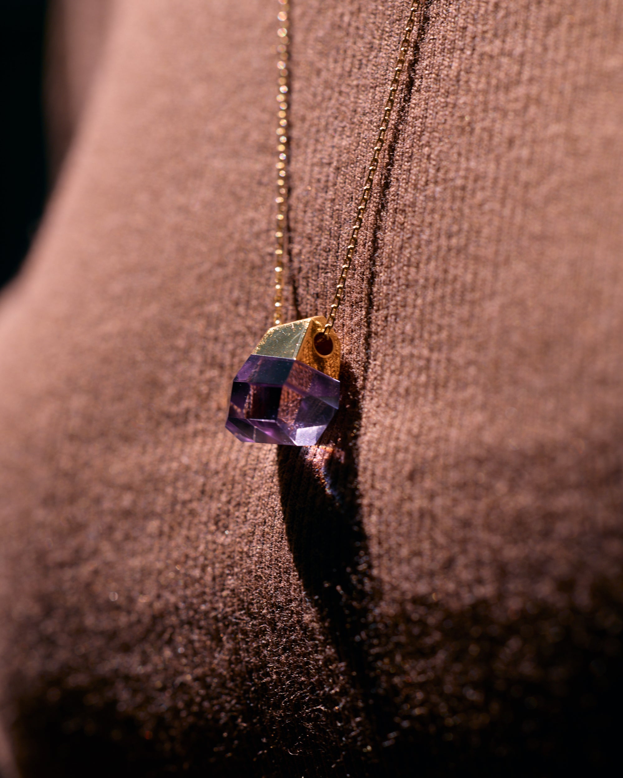 Amethyst Necklace / M