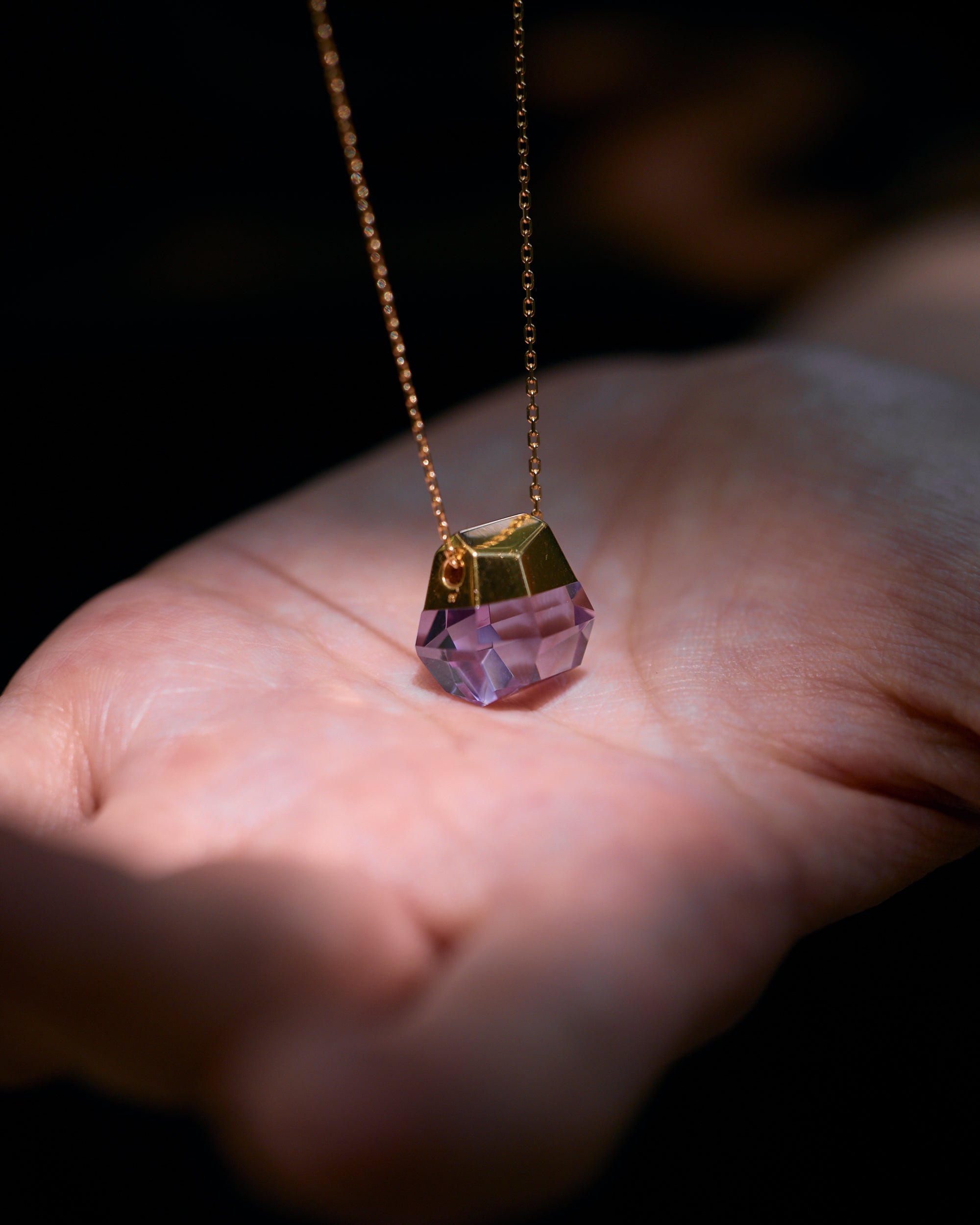 Amethyst Necklace / M