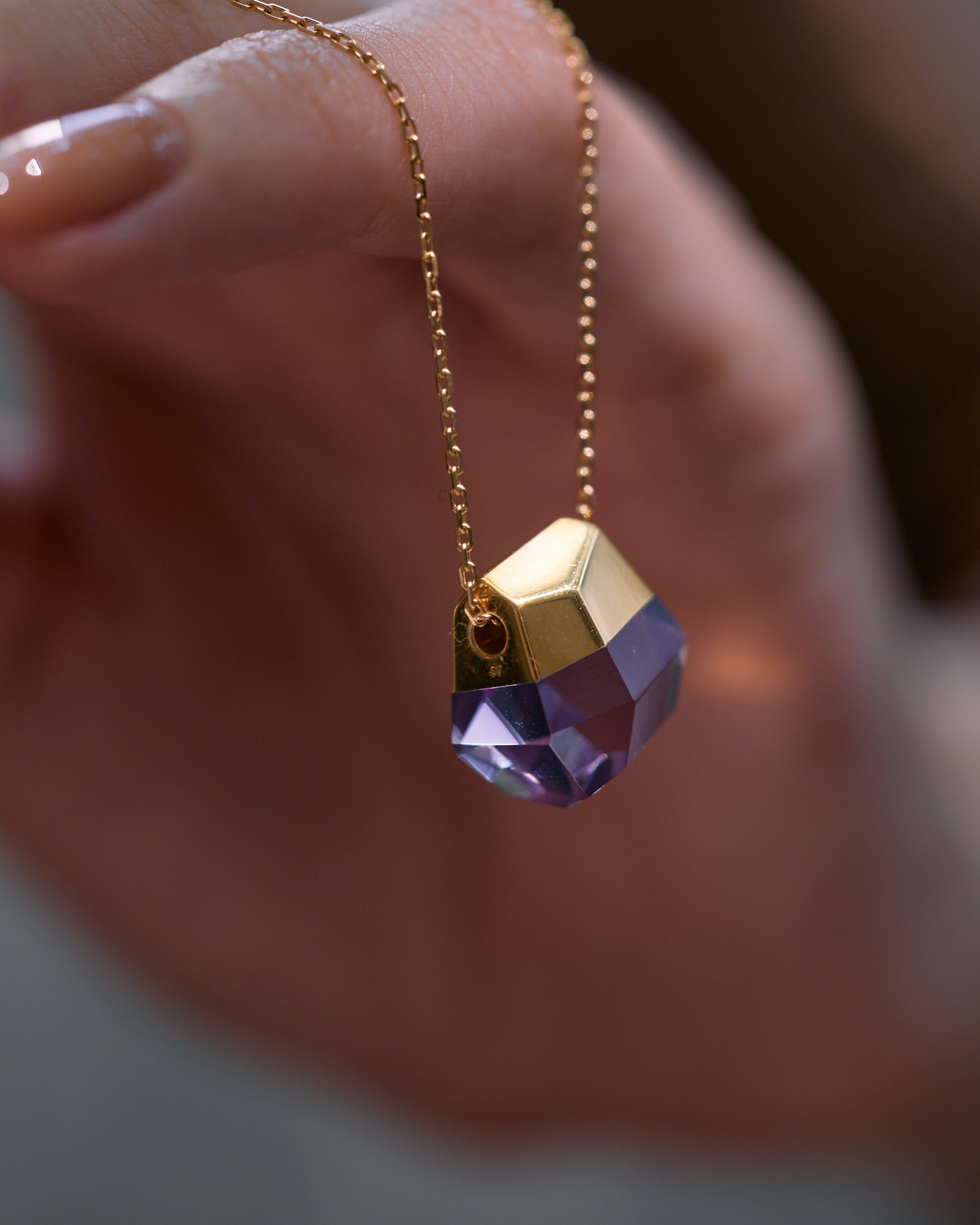 Amethyst Necklace / M