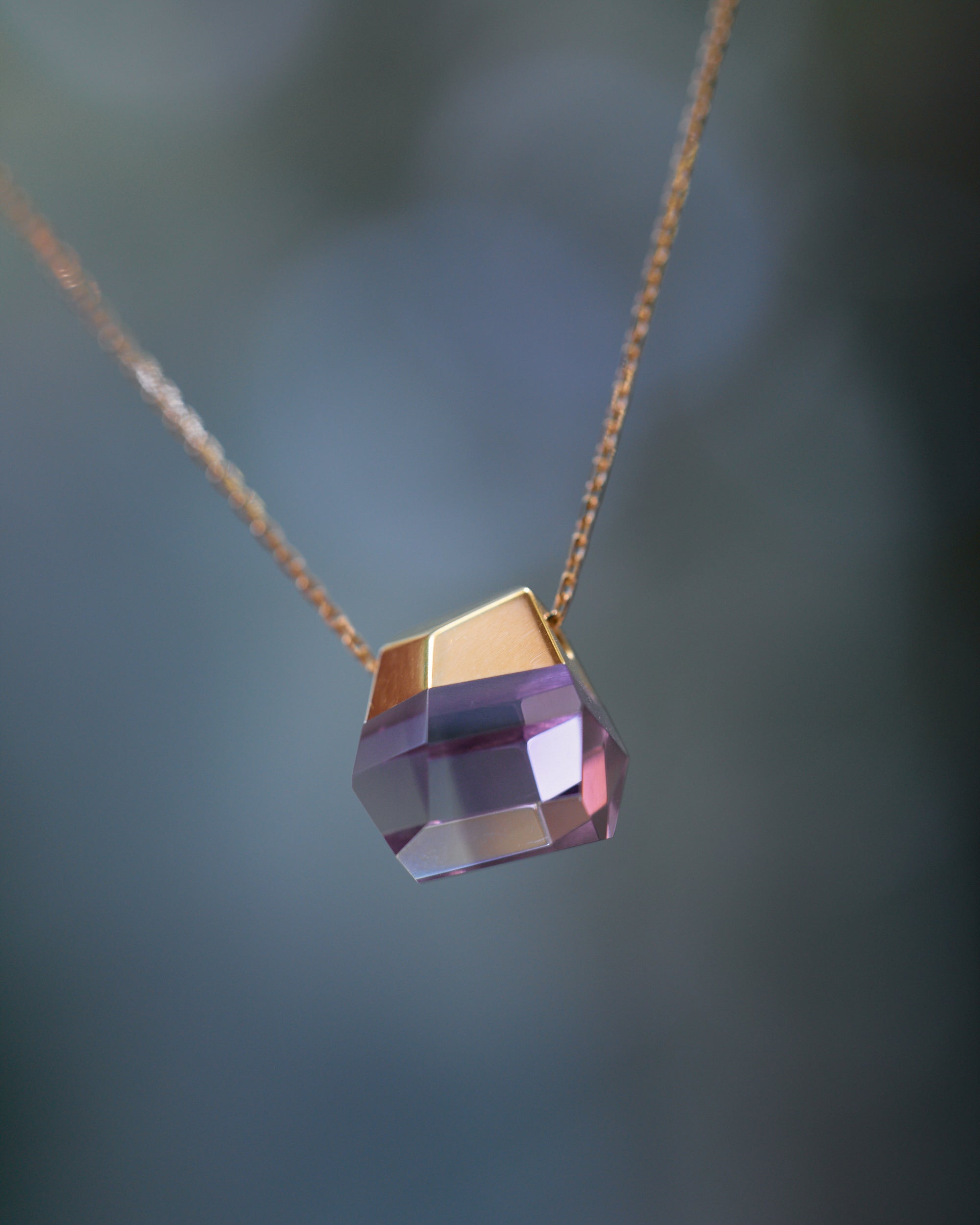 Amethyst Necklace / M
