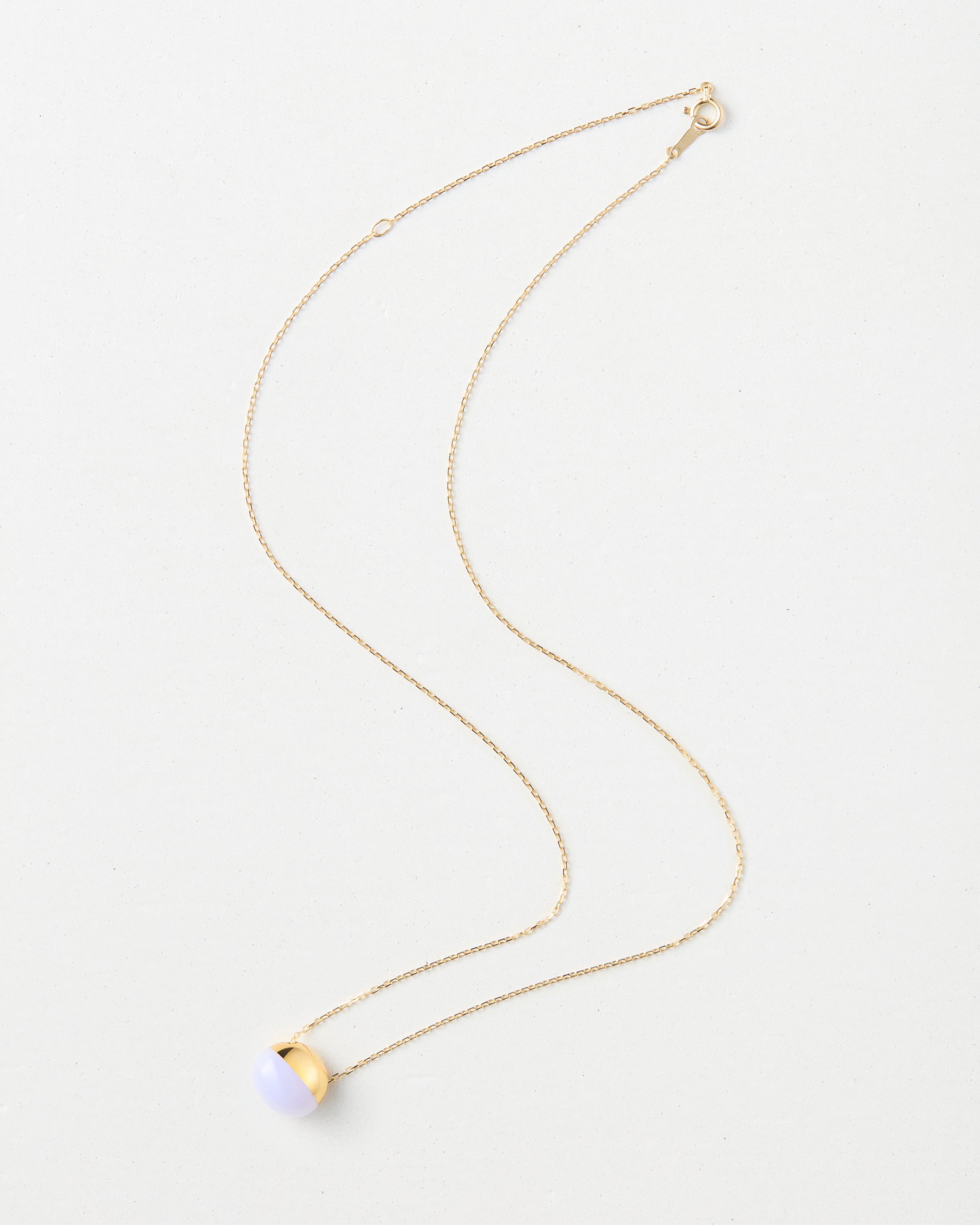 Purple Jade Necklace