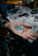 [一点もの] Aquamarine Rock Ring / Crystal