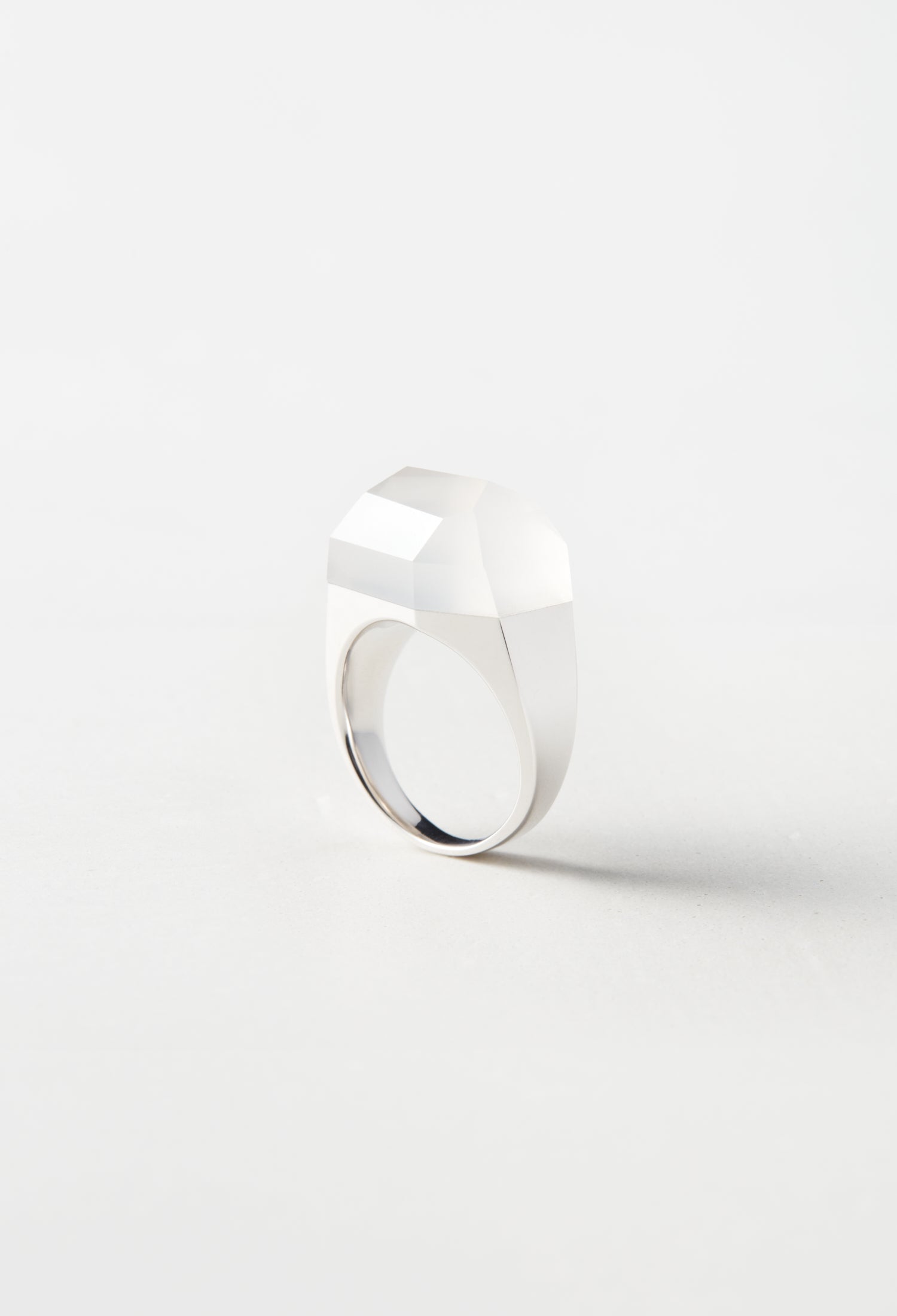 Bororo ミルキークオーツリング 13号