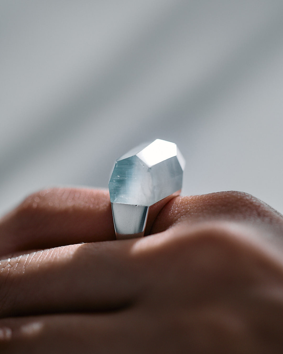 Bicolor Aquamarine Ring