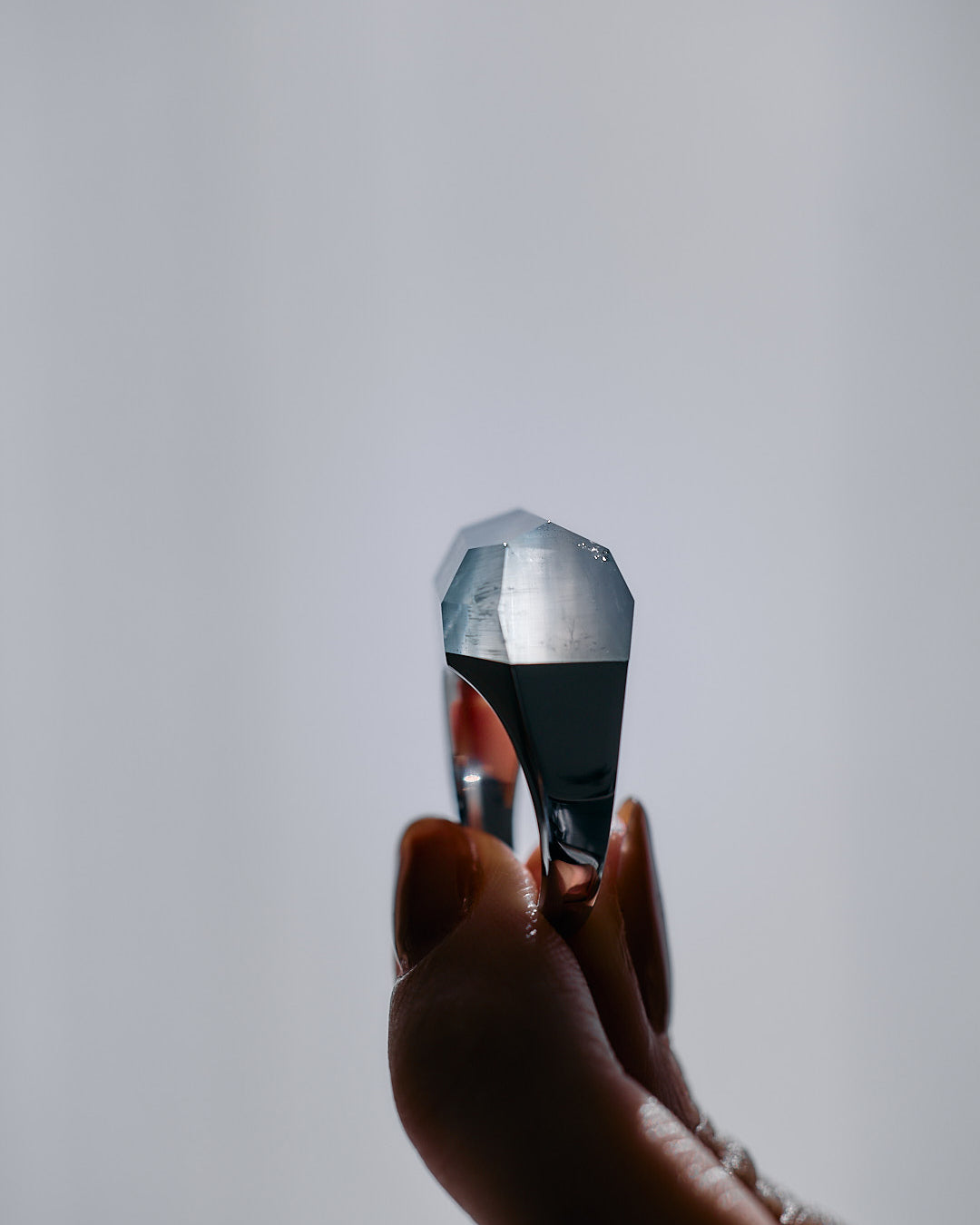 Bicolor Aquamarine Ring