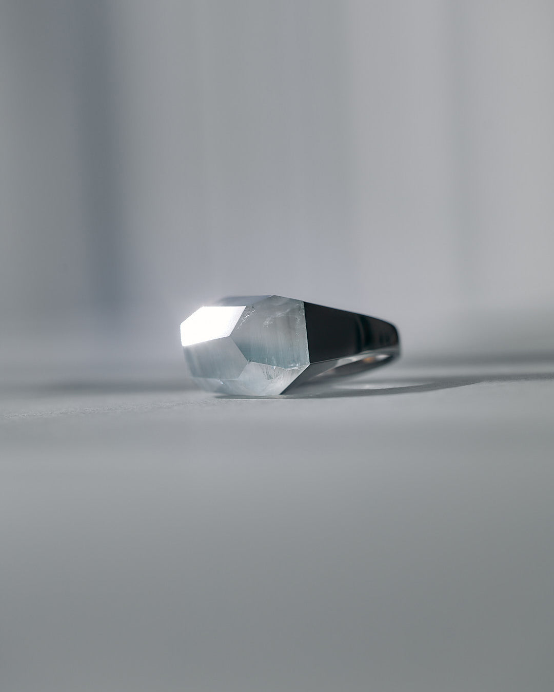 Bicolor Aquamarine Ring