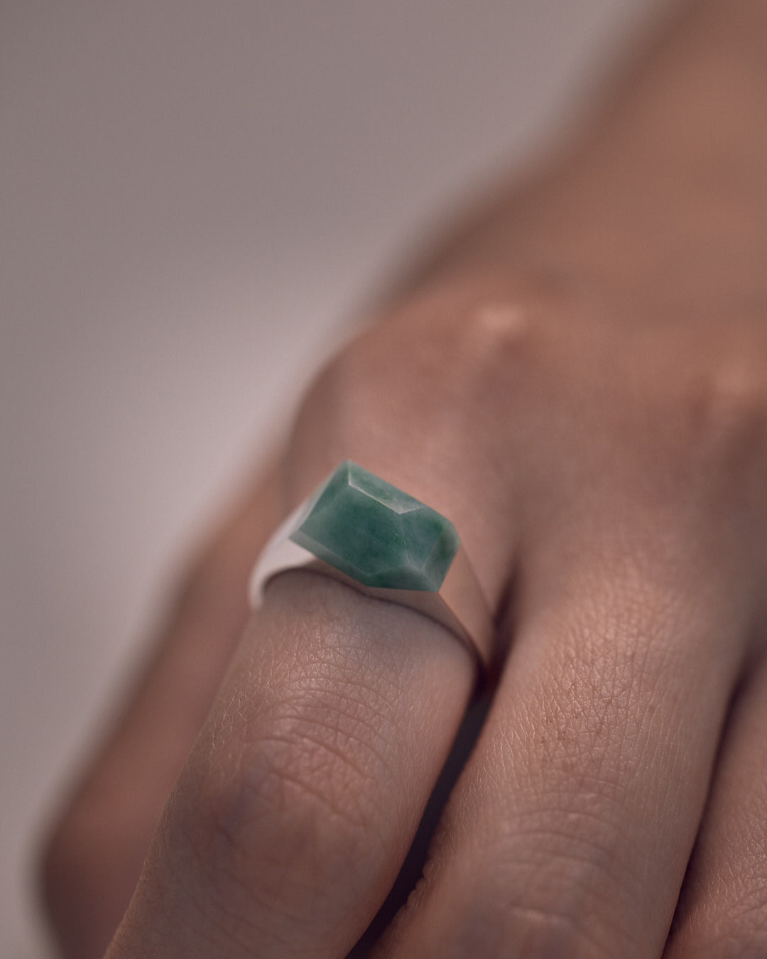 Green Jade Ring