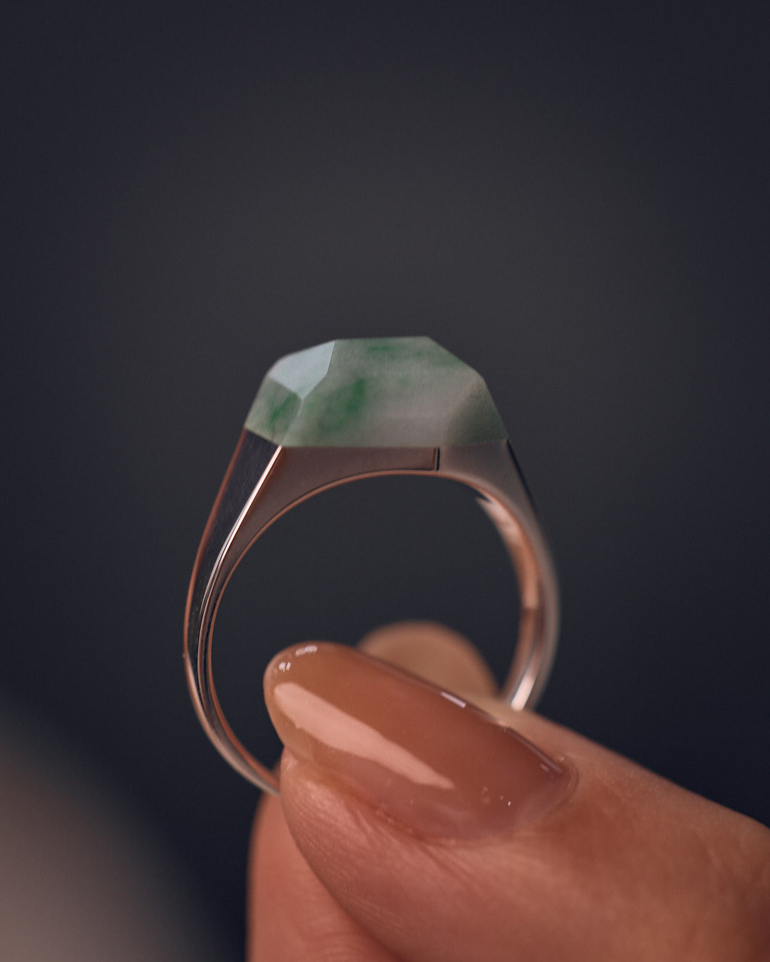 Green Jade Ring