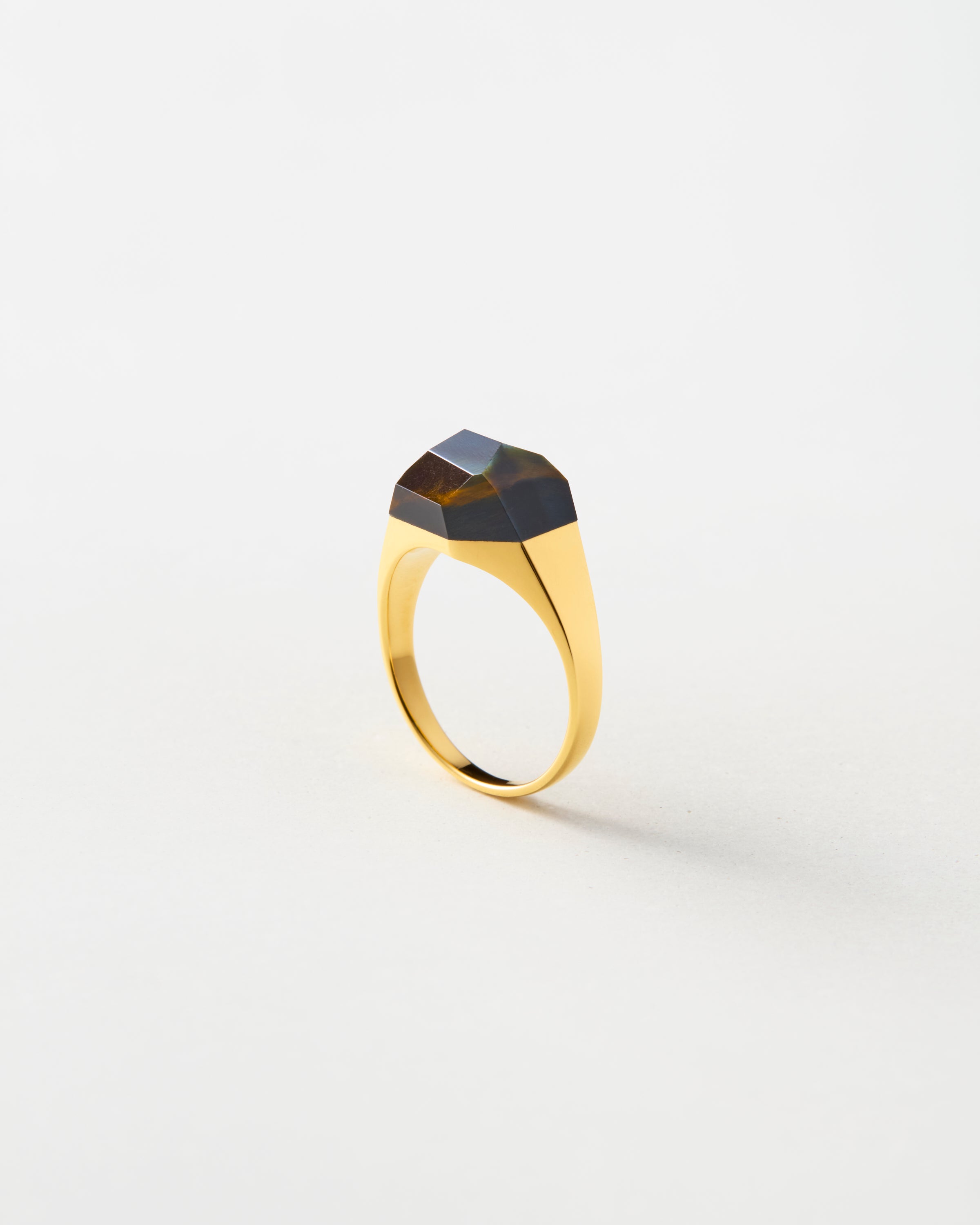 Tiger's and Hawk's Eye Ring