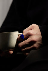 Lapis Lazuli Rock Ring / Crystal / Yellow