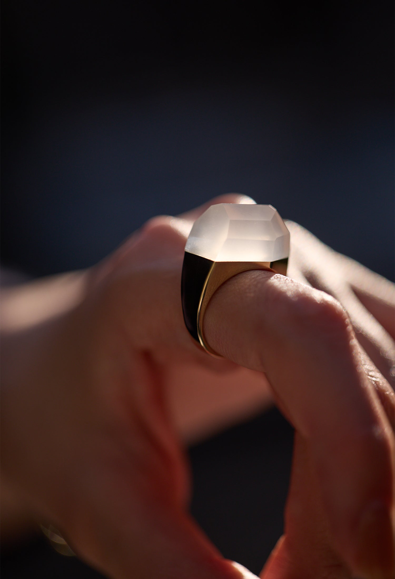 Bororo ミルキークオーツリング 13号 bororo（ボロロ) ミルキークォーツ リング- CULET 公式