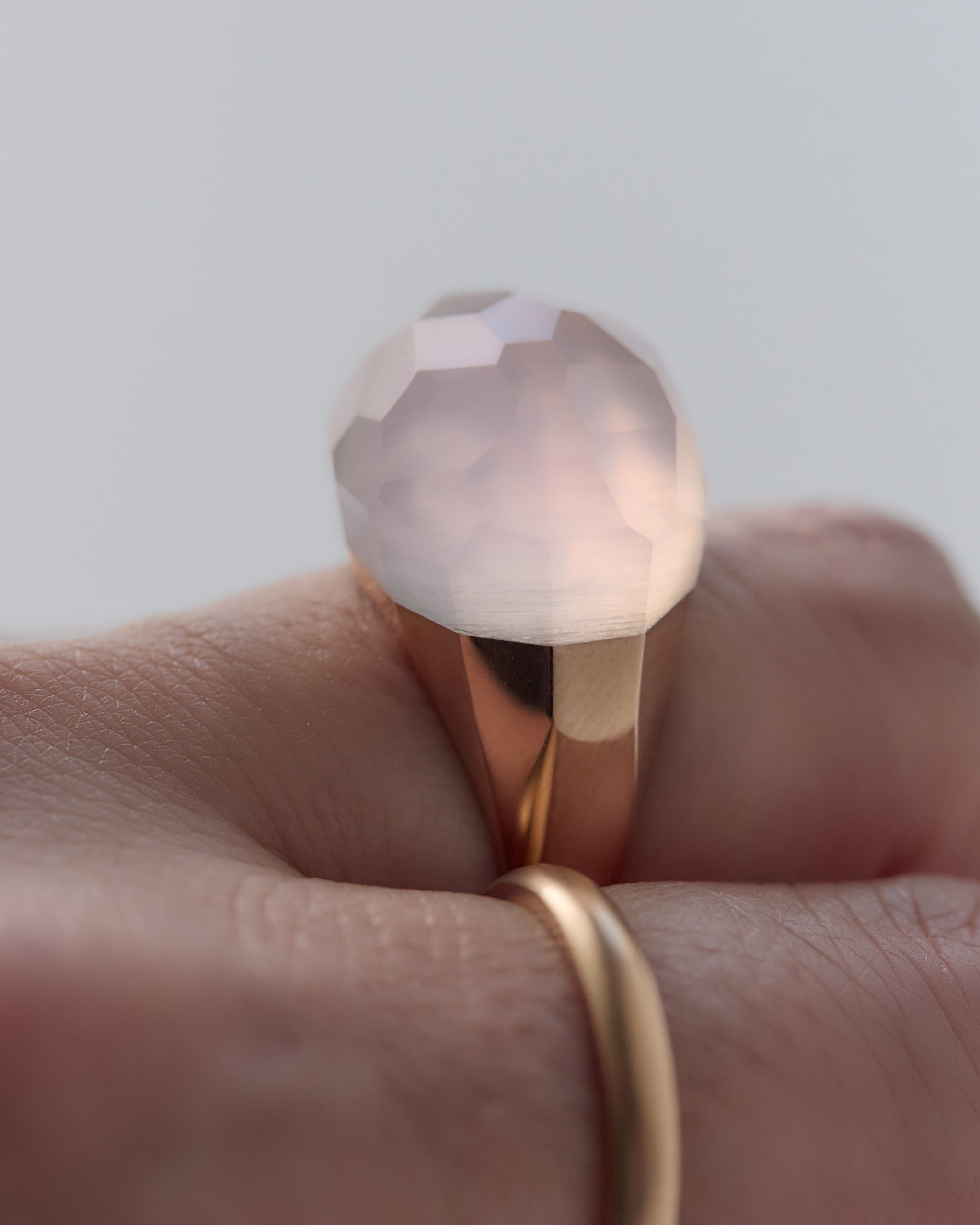 Rose Quartz Ring