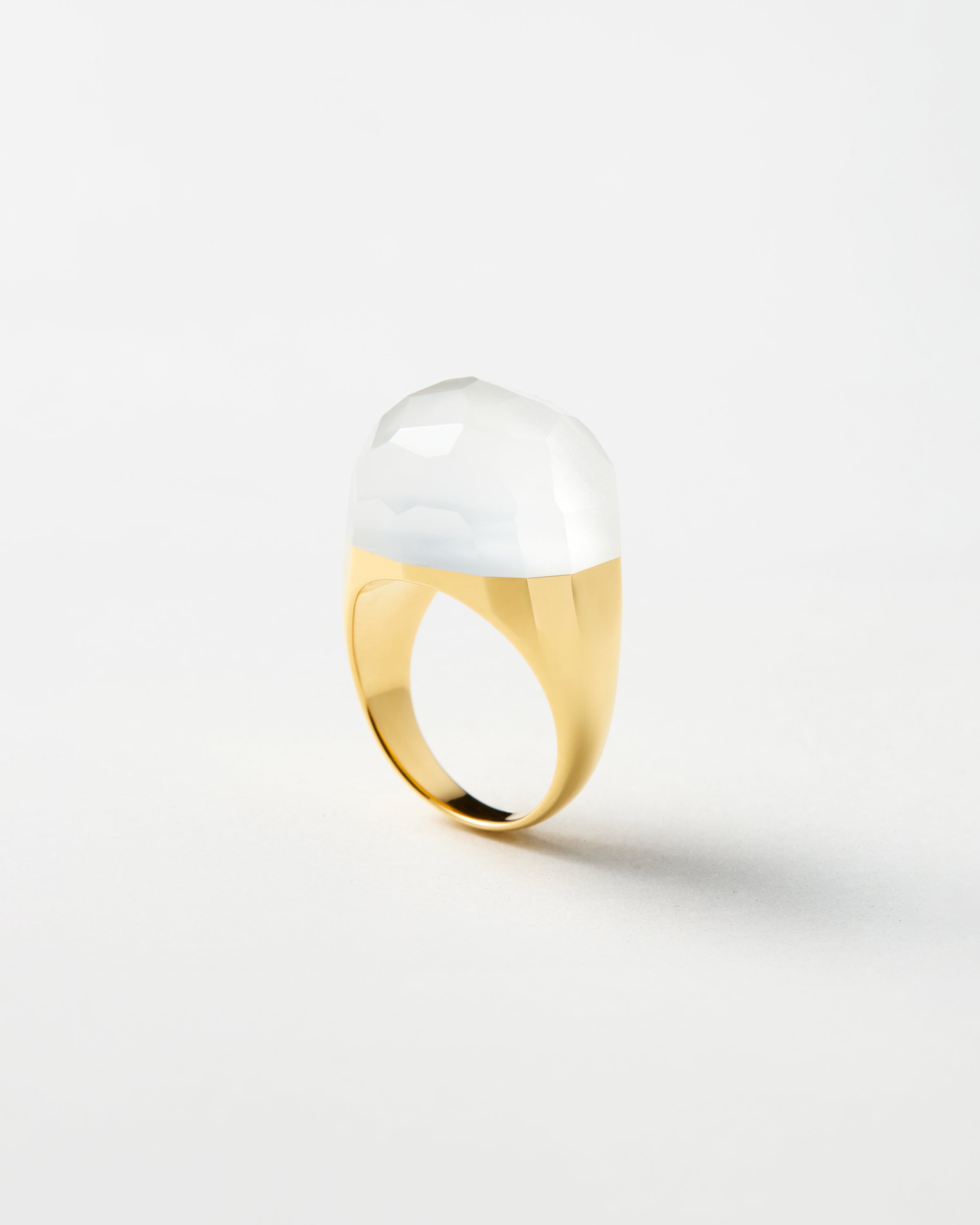 Milky Quartz Ring