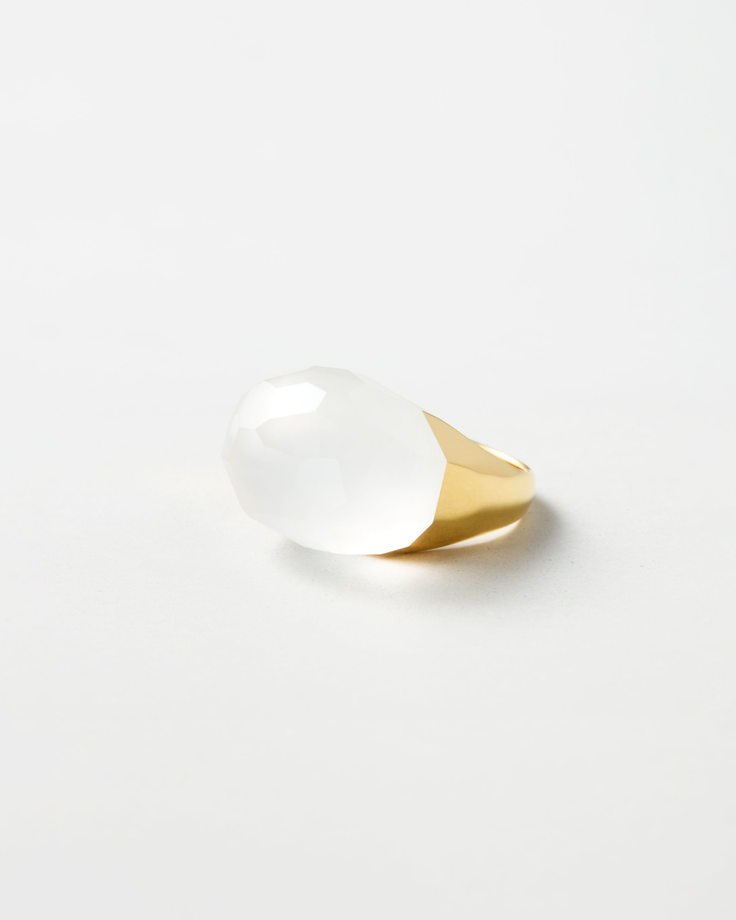 Milky Quartz Ring