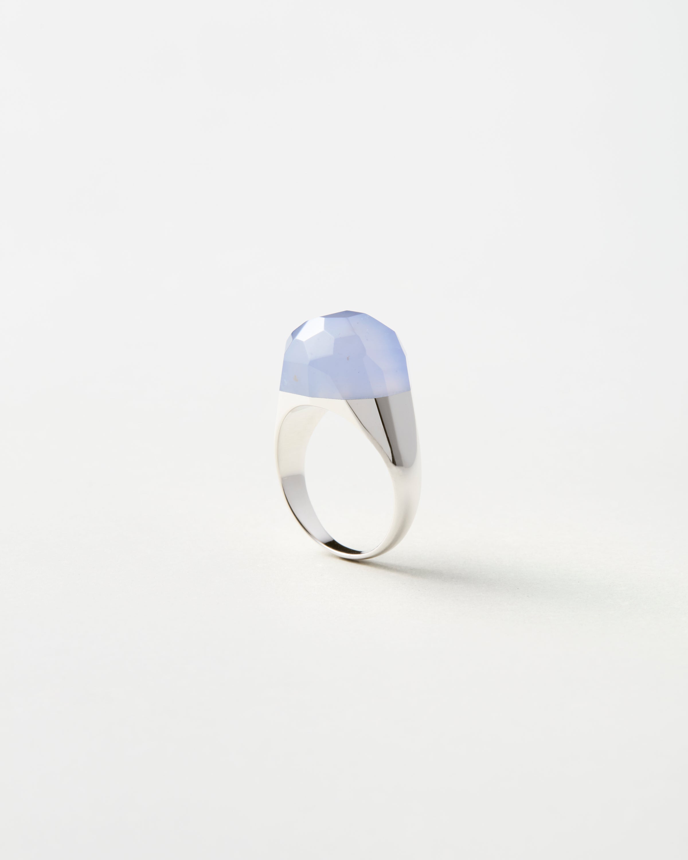 Blue Chalcedony Ring