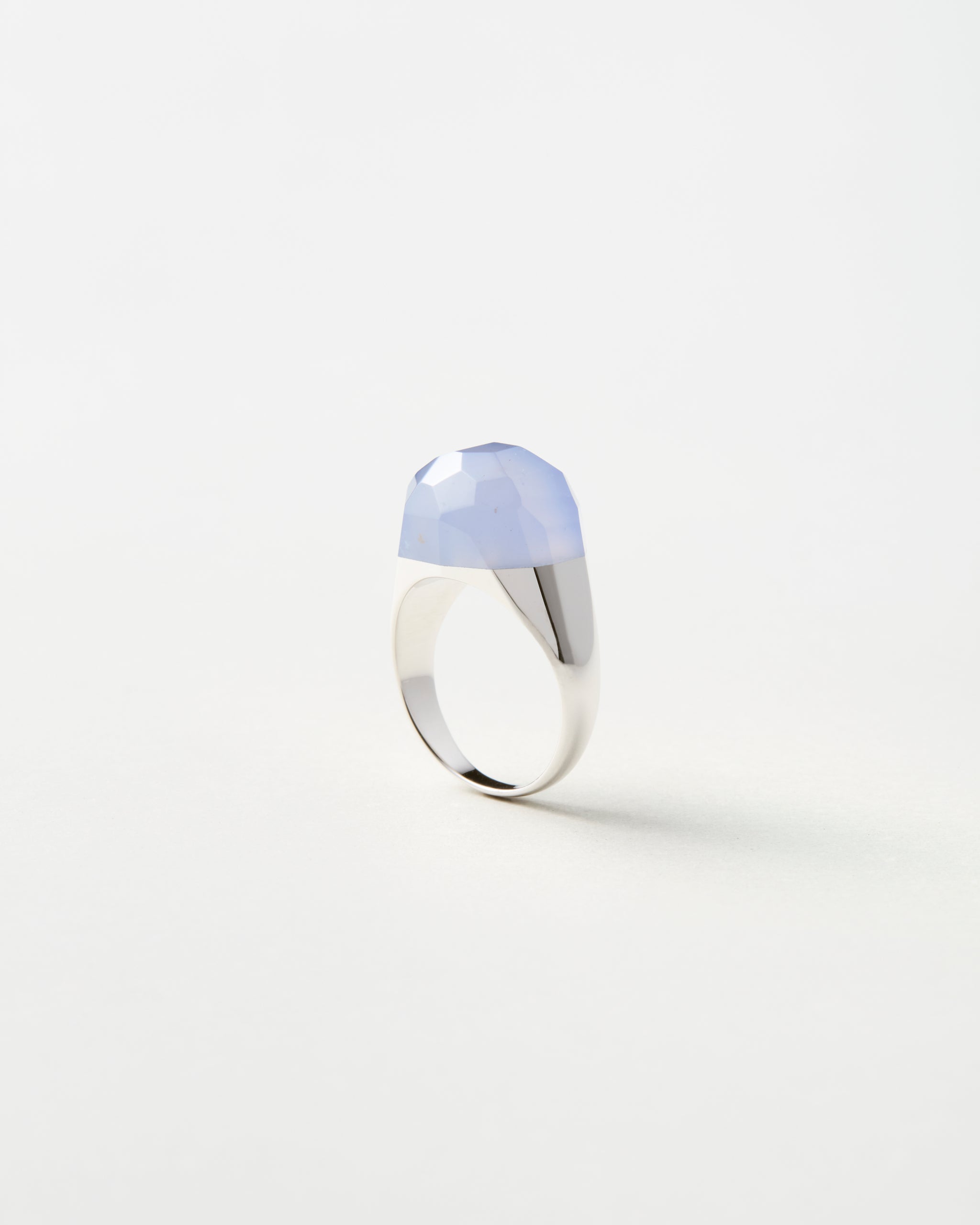 Blue Chalcedony Ring