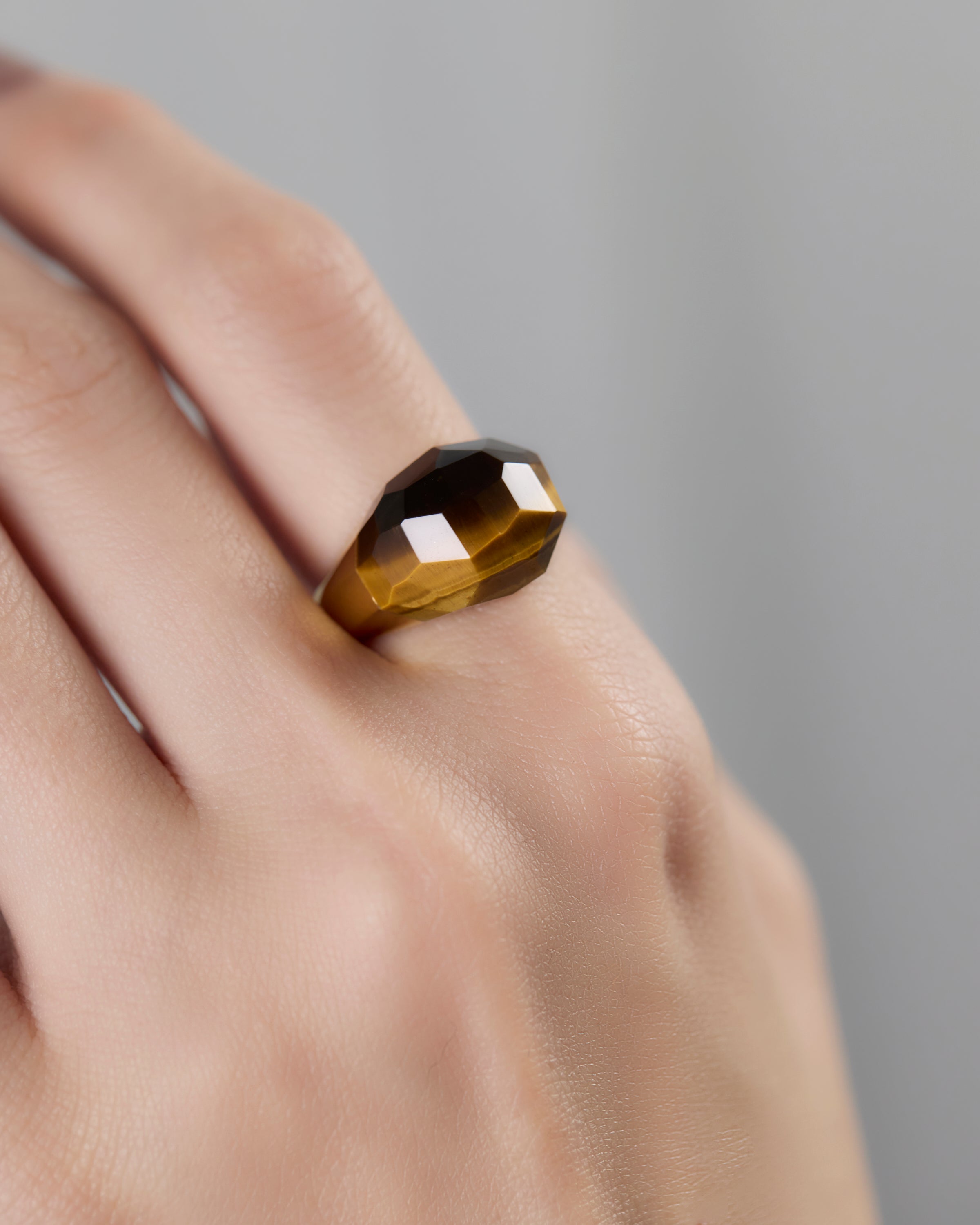 Tiger's Eye Ring