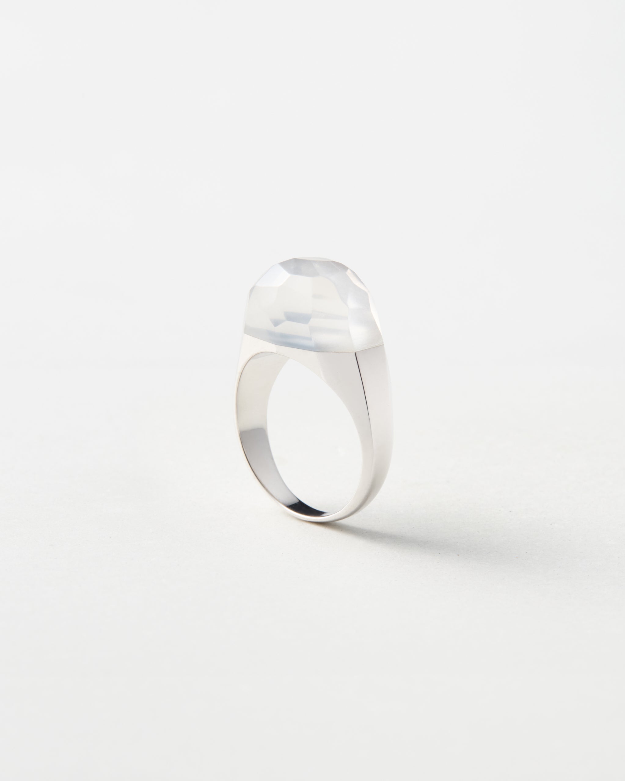 Milky Quartz Ring
