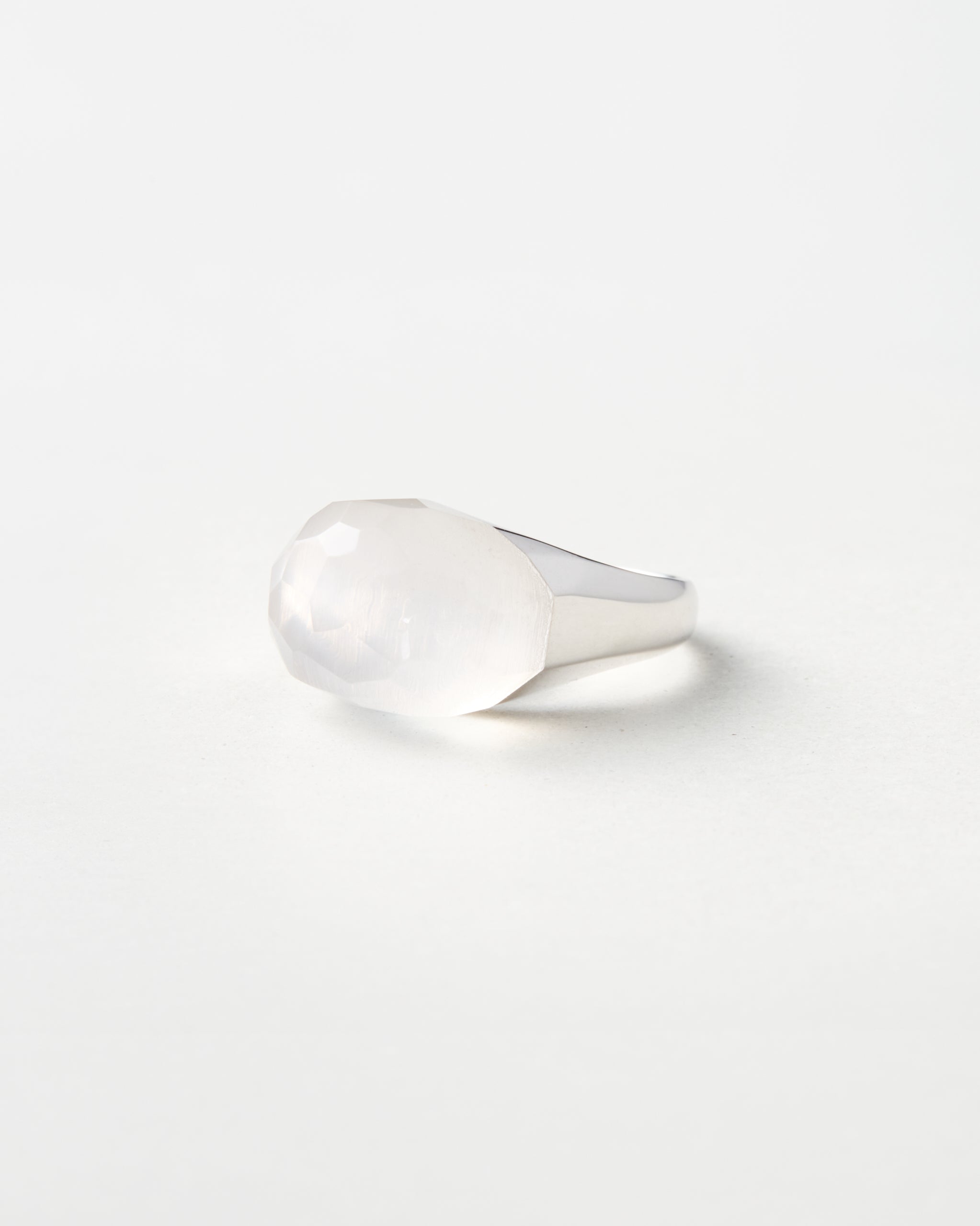 Milky Quartz Ring