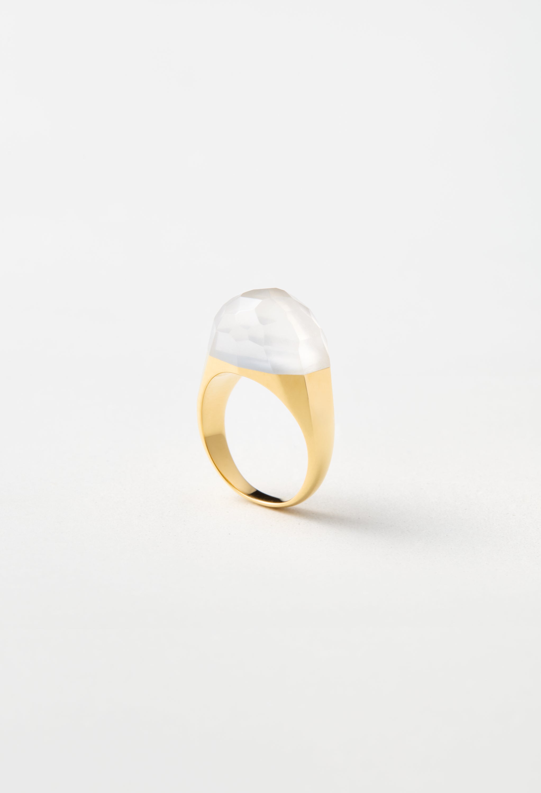 Milky Quartz Ring
