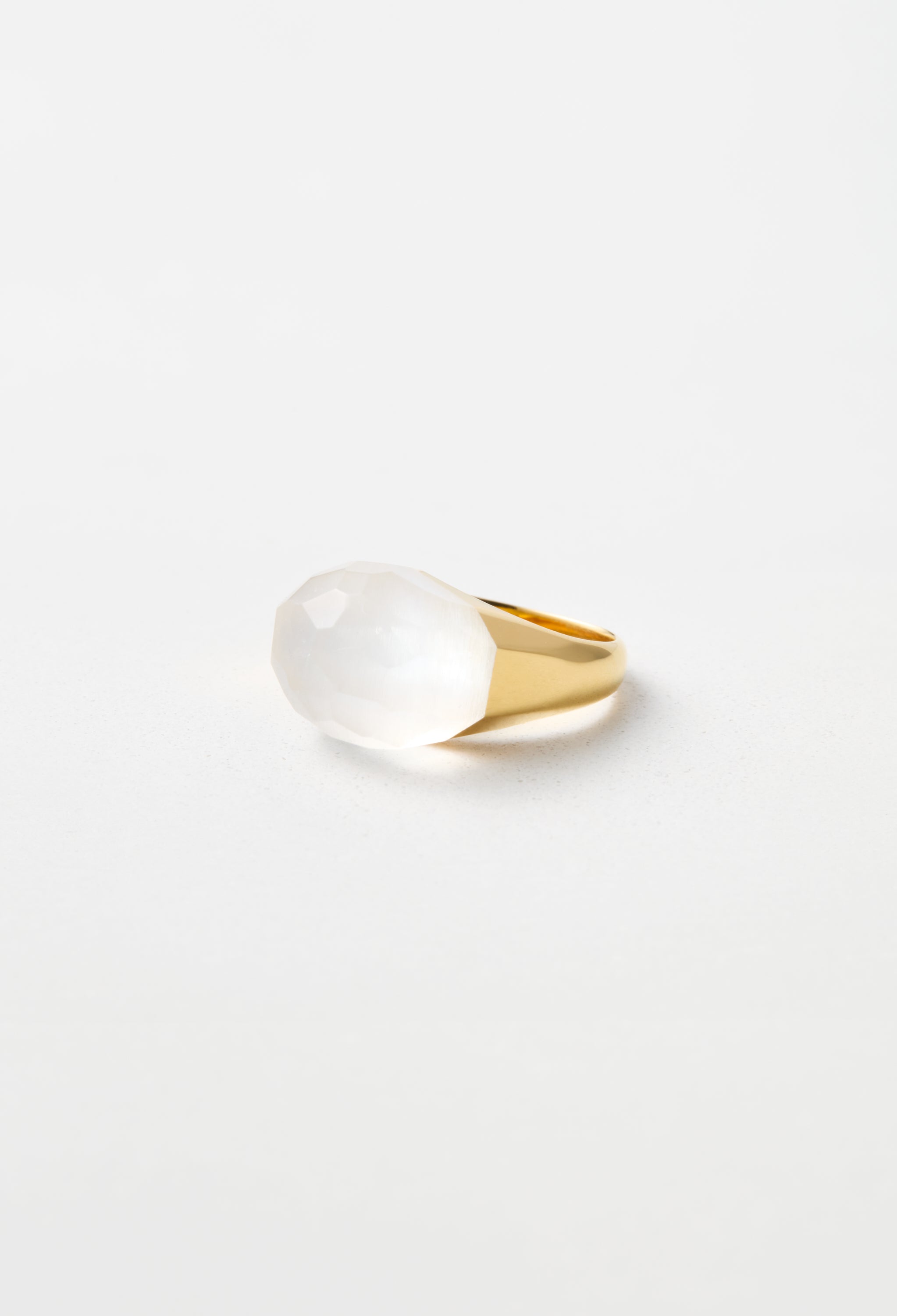 Milky Quartz Ring