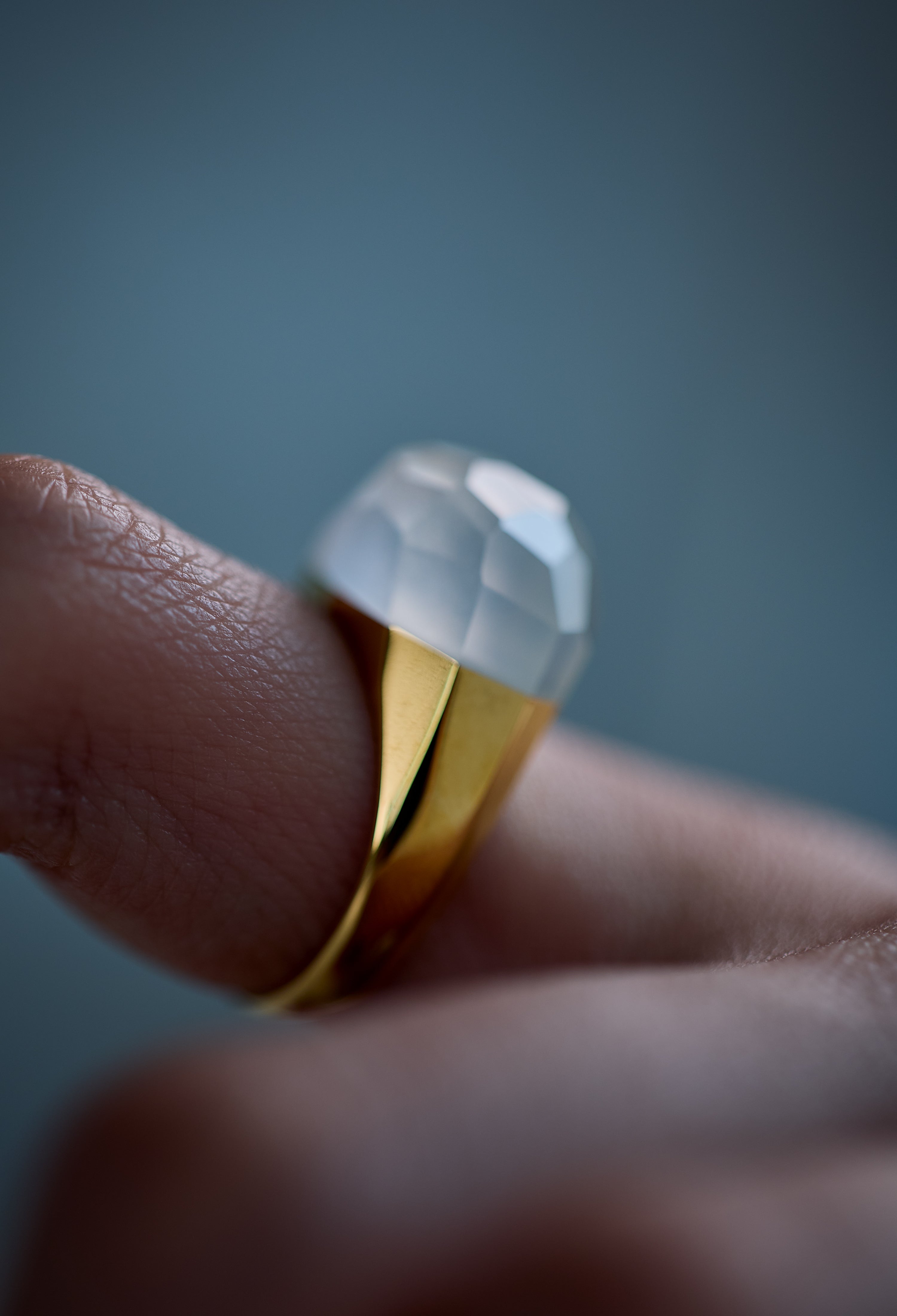 Milky Quartz Ring
