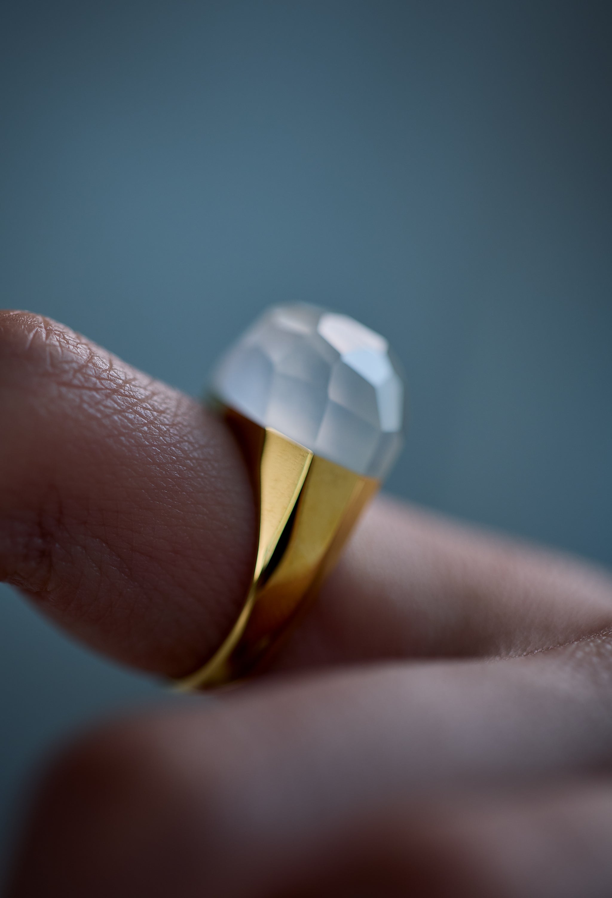 Milky Quartz Ring