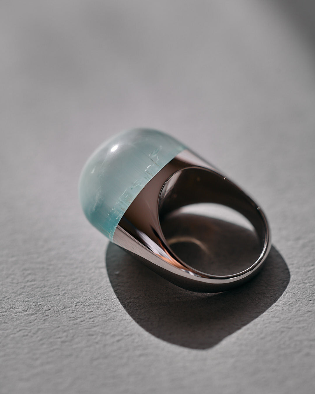 Bicolor Aquamarine Ring