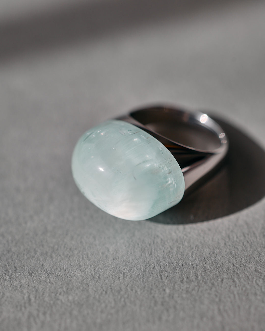 Bicolor Aquamarine Ring