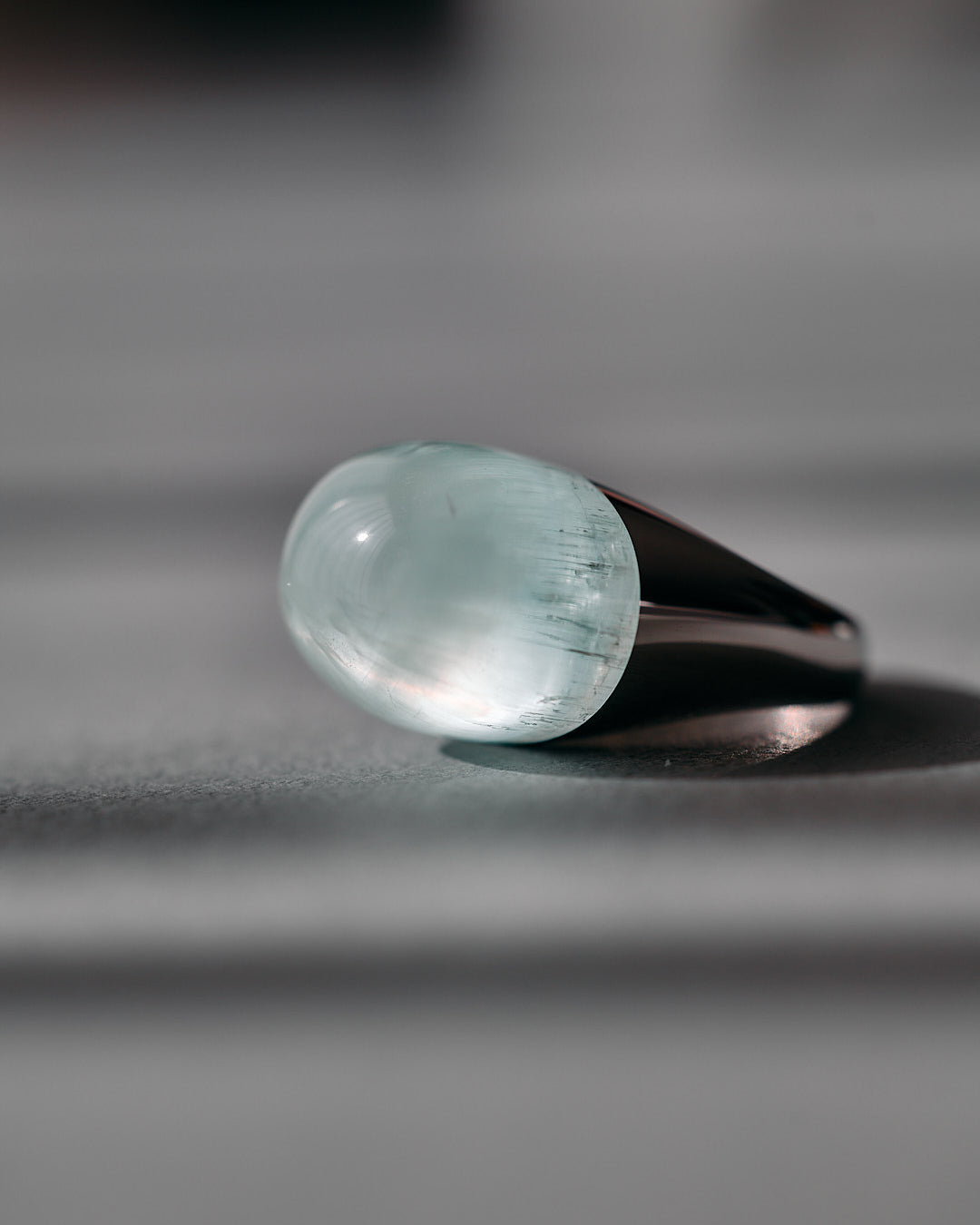 Bicolor Aquamarine Ring