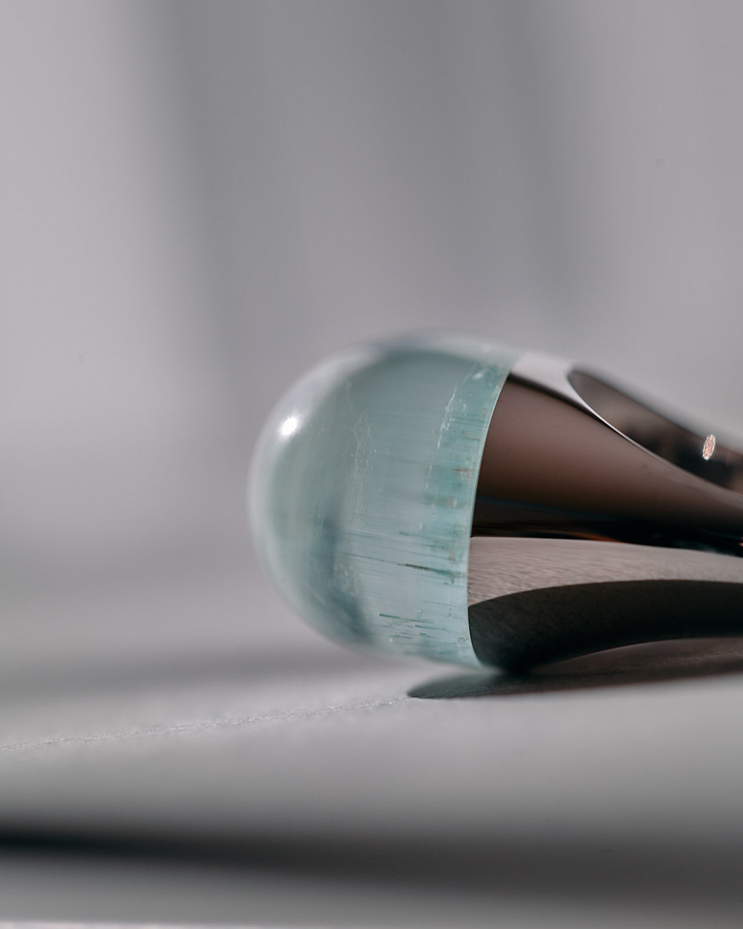 Bicolor Aquamarine Ring